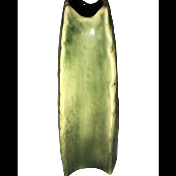 TENMOKU POTTERY Signed Handcrafted Vase - Picture 2 of 9